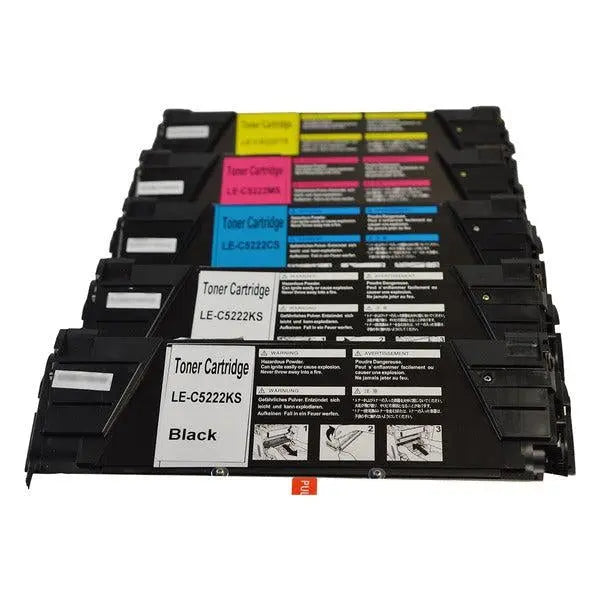 C5220 Series Generic Toner Set PLUS Extra Black LEXMARK