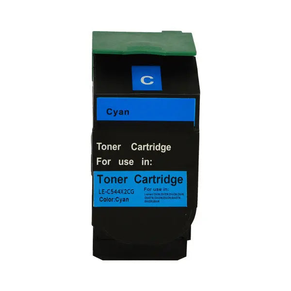 C544C C544XICG Premium Generic Cyan Toner LEXMARK
