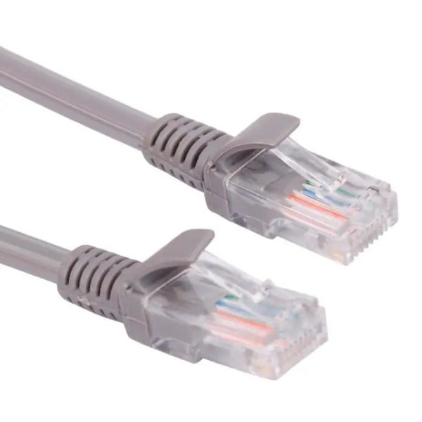 CABAC 0.5m CAT5 RJ45 LAN Ethenet Network Grey Patch Lead (LS) CABAC