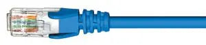 CABAC 0.5m CAT6 RJ45 LAN Ethernet Network Blue Patch Lead CABAC