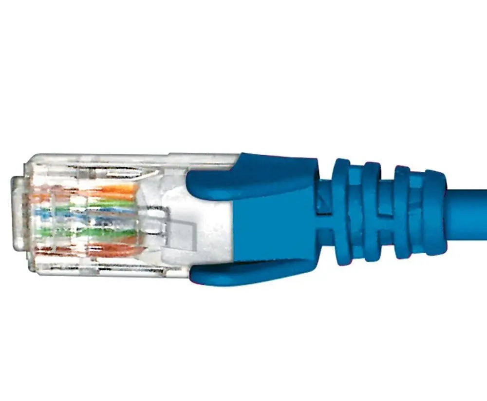 CABAC 5m CAT6 RJ45 LAN Ethernet Network Blue Patch Lead CABAC