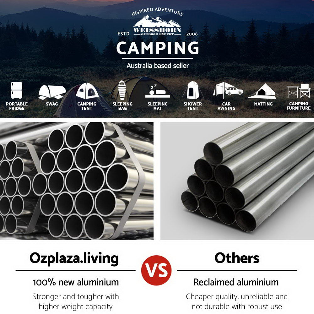 Weisshorn Portable Roll Up Folding Camping Table Deals499