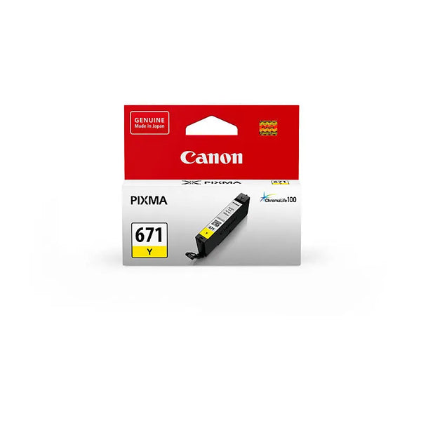 CANON CLI671 Yellow Ink Cartridge CANON