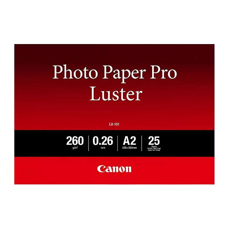 CANON Luster Photo Paper A2 CANON