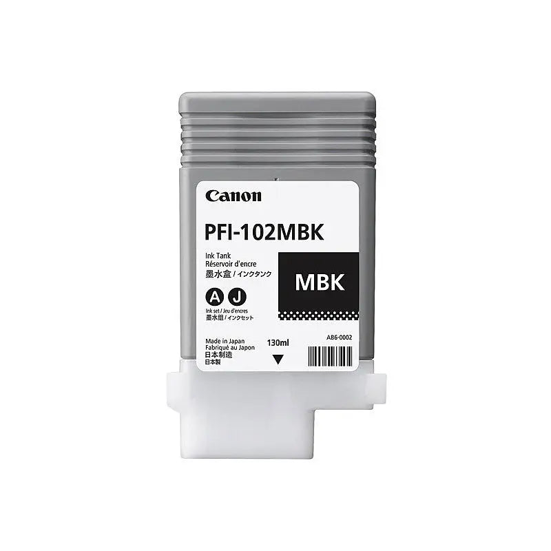 CANON PFI102 Matte Black Ink CANON