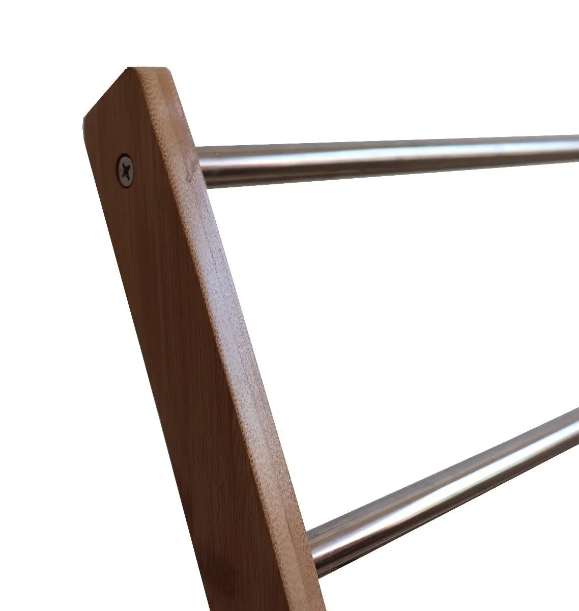 CARLA HOME Bamboo Towel Bar Metal Holder Rack 3-Tier Freestanding and Bottom shelf for Bathroom Deals499