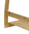 CARLA HOME Bamboo Towel Bar Metal Holder Rack 3-Tier Freestanding and Bottom shelf for Bathroom Deals499