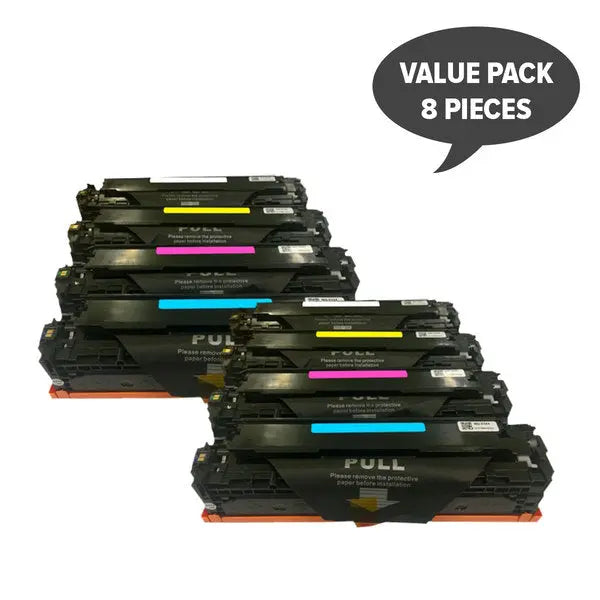 CB540 CART316 #125A Series Generic Toner Set X 2 HP
