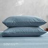 Cosy Club Duvet Cover Quilt Set Flat Cover Pillow Case Essential Blue Double Deals499
