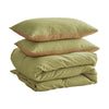 Cosy Club Duvet Cover Quilt Set Double Flat Cover Pillow Case Yellow Inspired Double Deals499