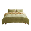 Cosy Club Duvet Cover Quilt Set Double Flat Cover Pillow Case Yellow Inspired Double Deals499