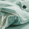 Cosy Club Duvet Cover Quilt Set Flat Cover Pillow Case Essential Green Queen Deals499