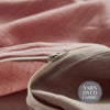 Cosy Club Duvet Cover Quilt Set Doona Cover Pillow Case Blush Beige SINGLE Deals499