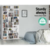 Artiss Adjustable Book Storage Shelf Rack Unit - White Deals499