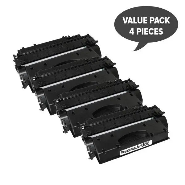 CE505X HP #05X Cart 319ii Black Premium Generic Toner x 4 HP