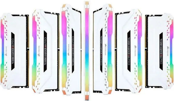 CORSAIR Vengeance RGB PRO 16GB (2x8GB) DDR4 3000MHz C15 Desktop Gaming Memory White CORSAIR