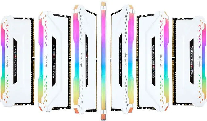 CORSAIR Vengeance RGB PRO 16GB (2x8GB) DDR4 3600MHz C18 18-19-19-39 White Desktop Gaming Memory Intel XMP2.0 AMD Ryzen CORSAIR