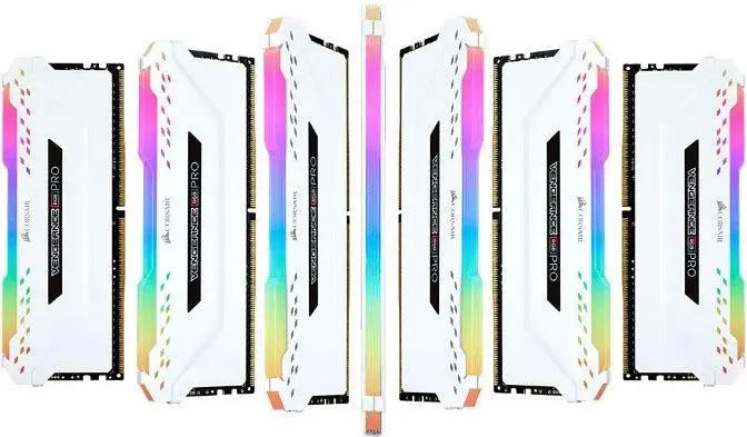 CORSAIR Vengeance RGB PRO 32GB (4x8GB) DDR4 3600MHz C18 Desktop Gaming Memory White CORSAIR