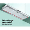 Comfee Rangehood 900mm Stainless Steel Kitchen Canopy With 4 PCS filter Replacement Deals499