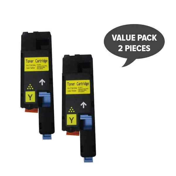 CT201594 CP105/205 Premium Generic Yellow Toner (Set of 2) XEROX
