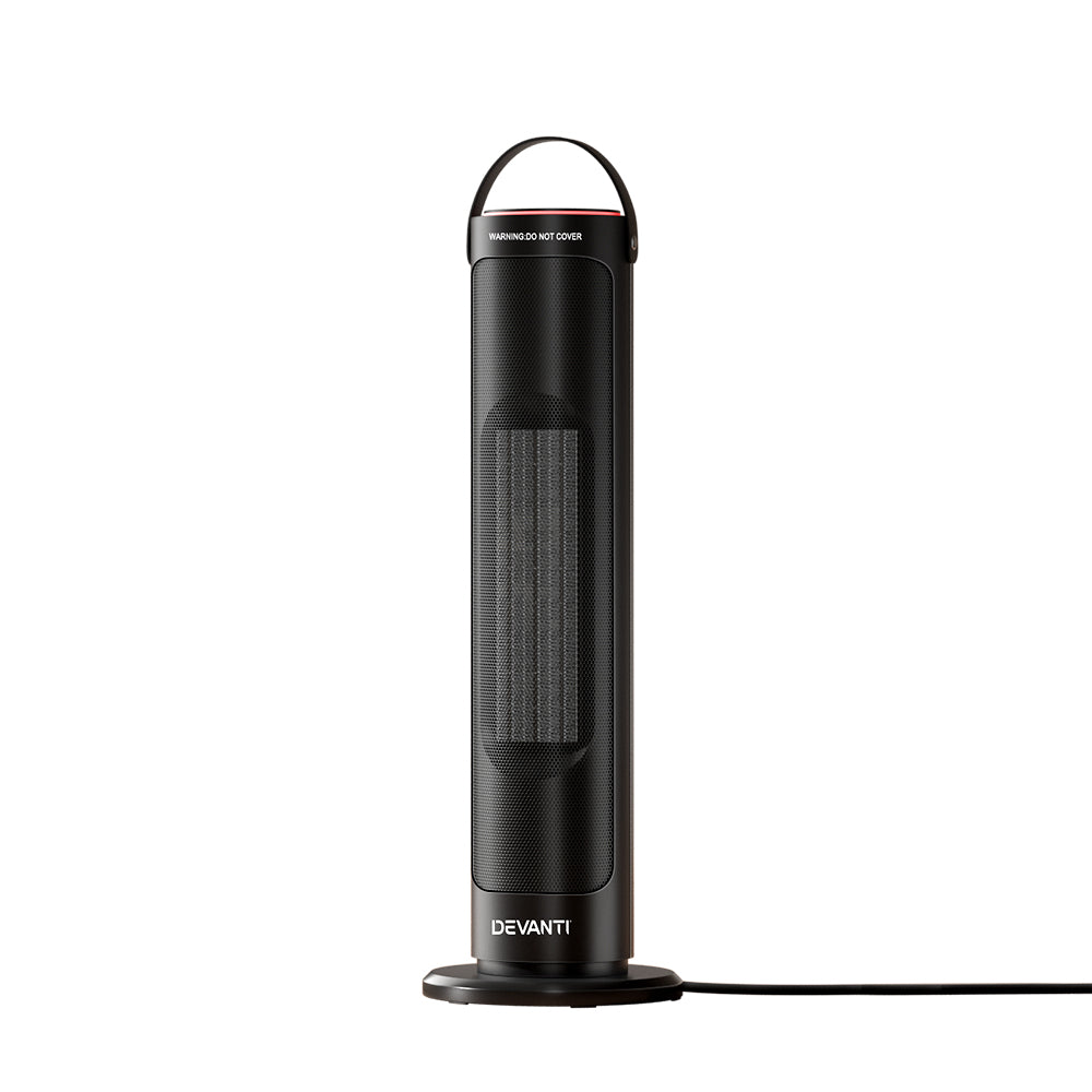 Devanti Ceramic Tower Heater Electric Portable Oscillating Remote Control 2000W Deals499