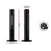 Devanti Electric Ceramic Tower Heater 3D Flame Oscillating Remote Control 2000W from Deals499 at Deals499