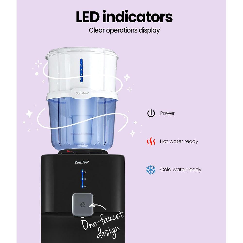 Comfee Water Cooler Dispenser Chiller Cold 15L Purifier Bottle Filter Black Deals499