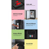 Comfee Water Cooler Dispenser Chiller Cold 15L Purifier Bottle Filter Black Deals499