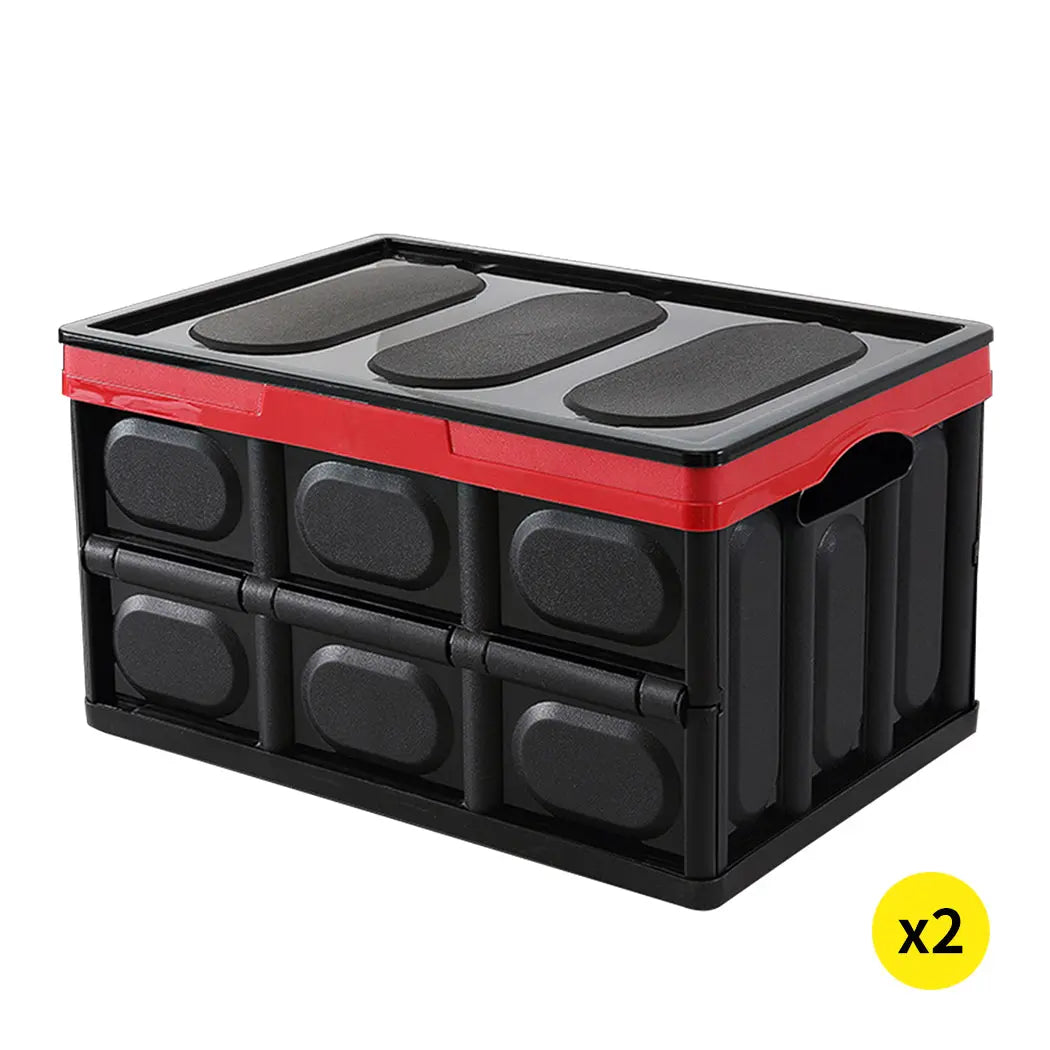 Car Boot Organiser Collapsible Organizer Storage Trunk Shopping Foldable Tidy x2 Deals499