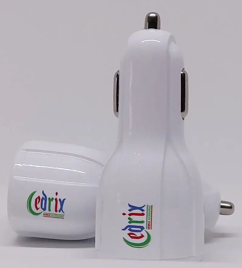 Cedrix Super-fast Charging PD QC3.0 Portable Smart Dual USB Mobile Car Charger Adapter Deals499