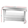 Cefito 1524 x 610mm Commercial Stainless Steel Kitchen Bench Deals499