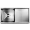 Cefito 87cm x 45cm Stainless Steel Kitchen Sink Under/Top/Flush Mount Silver Deals499