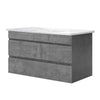 Cefito 900mm Bathroom Vanity Cabinet Basin Unit Sink Storage Wall Mounted Cement Deals499