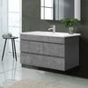 Cefito 900mm Bathroom Vanity Cabinet Basin Unit Sink Storage Wall Mounted Cement Deals499