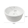 Ceramic Basin Bathroom Wash Counter Top Hand Wash Bowl Sink Vanity Above Basins Deals499