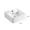 Ceramic Basin Bathroom Wash Counter Top Hand Wash Bowl Sink Vanity Above Basins Deals499