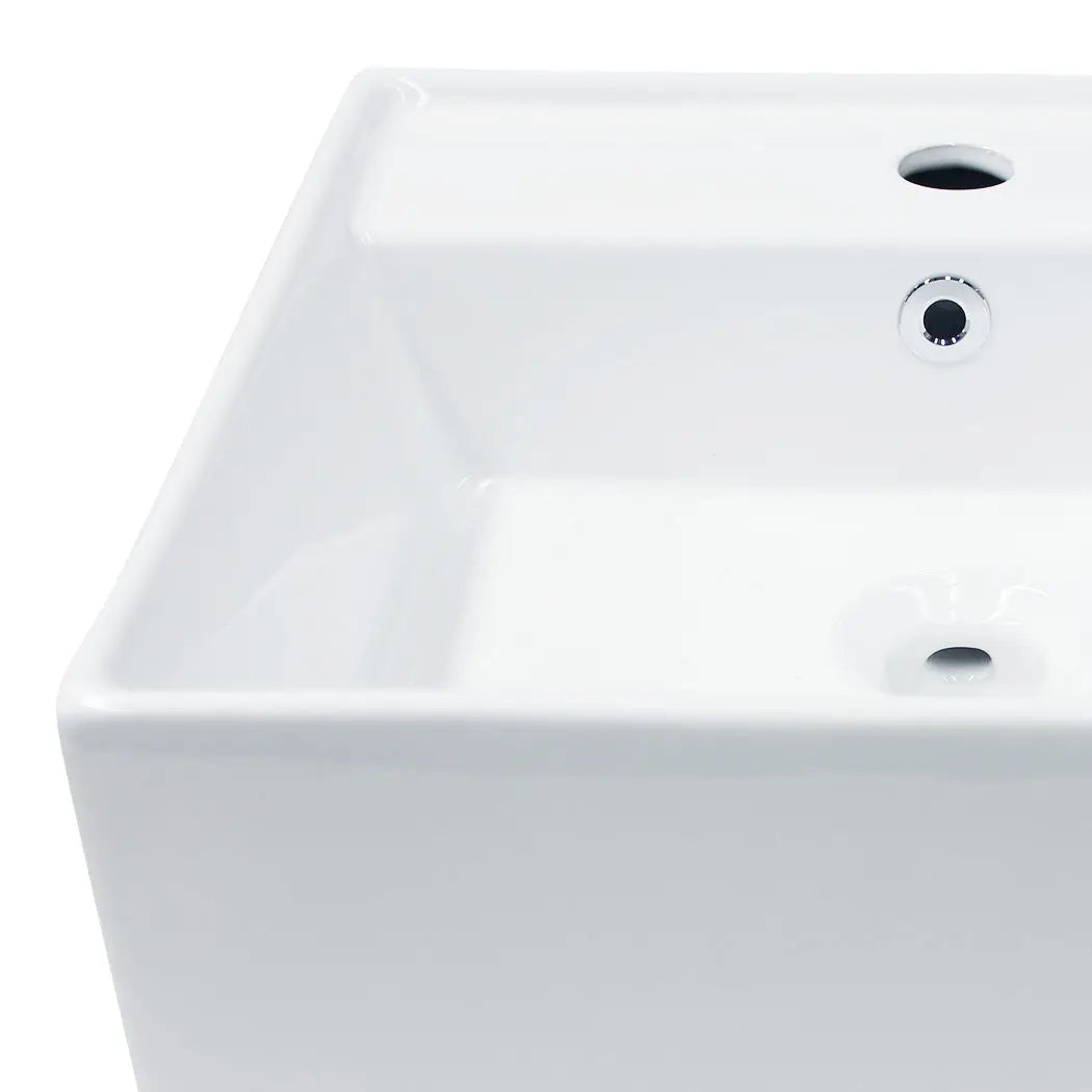 Ceramic Basin Bathroom Wash Counter Top Hand Wash Bowl Sink Vanity Above Basins Deals499