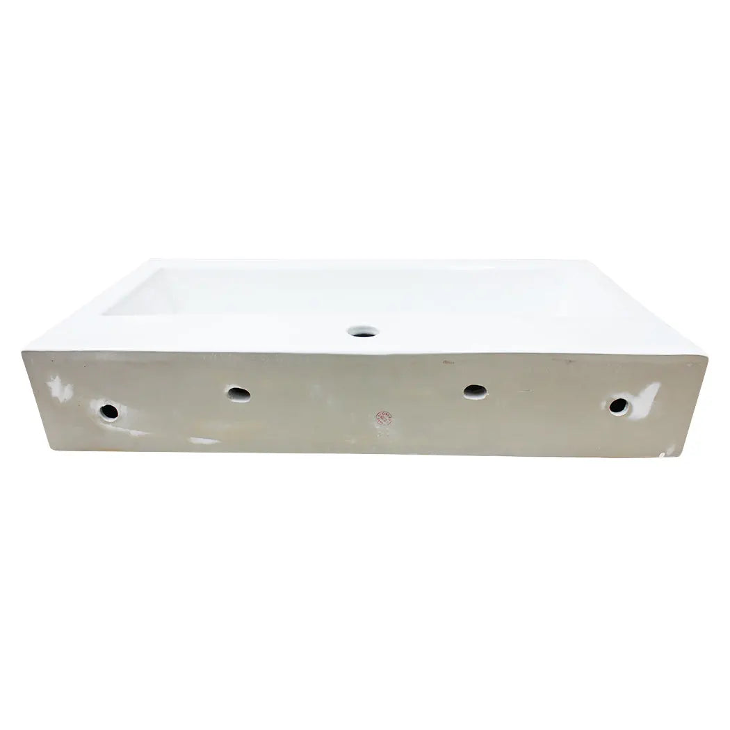 Ceramic Basin Bathroom Wash Counter Top Hand Wash Bowl Sink Vanity Above Basins Deals499
