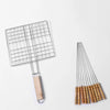 Charcoal BBQ Grill Protable Hibachi Barbecue Outdoor Foldable Camping Picnic Set Deals499