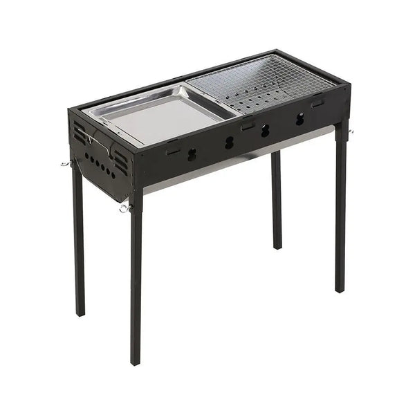 Charcoal BBQ Grill Protable Hibachi Outdoor Barbecue Set Camping Picnic Grills Deals499