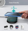 Choetech T570-S 2-in-1 Wireless Charger, 10W Max Wireless Charging Pad with Adapter for Galaxy Watch Deals499
