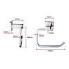 Classic Chrome Toilet Paper Holder Bathroom Deals499