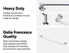 Classic Chrome Towel Bar Rail Bathroom Deals499