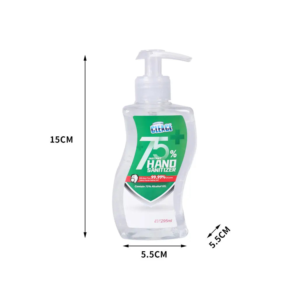 Cleace 10x Hand Sanitiser Sanitizer Instant Gel Wash 75% Alcohol 295ML Deals499