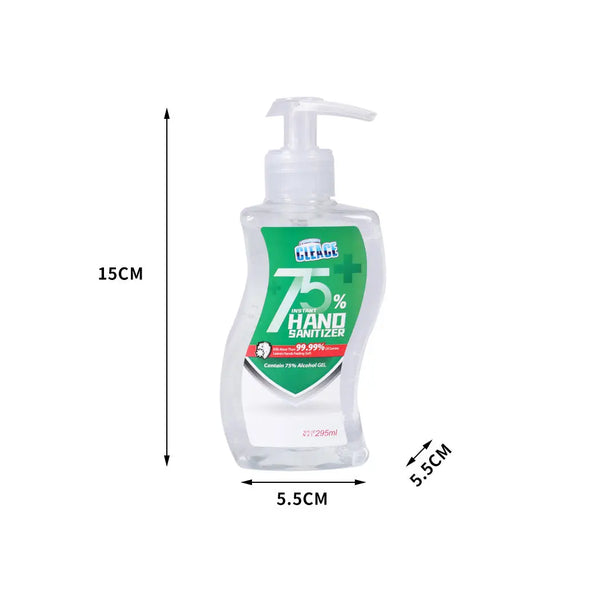 Cleace 2x Hand Sanitiser Sanitizer Instant Gel Wash 75% Alcohol 295ML Deals499