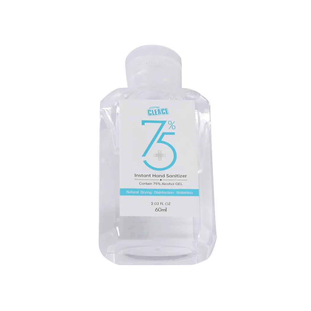 Cleace 5x Hand Sanitiser Sanitizer Instant Gel Wash 75% Alcohol 60ML Deals499