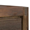Coffee Table Solid Acacia Wood & Veneer 2 Drawers Storage Oak Colour Deals499