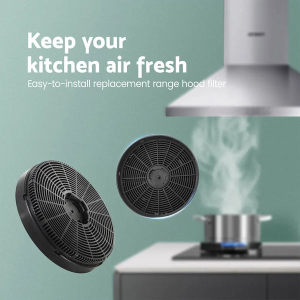 Comfee Rangehood 900mm Stainless LED Glass Kitchen Canopy With 2 PCS Filter Replacement Deals499