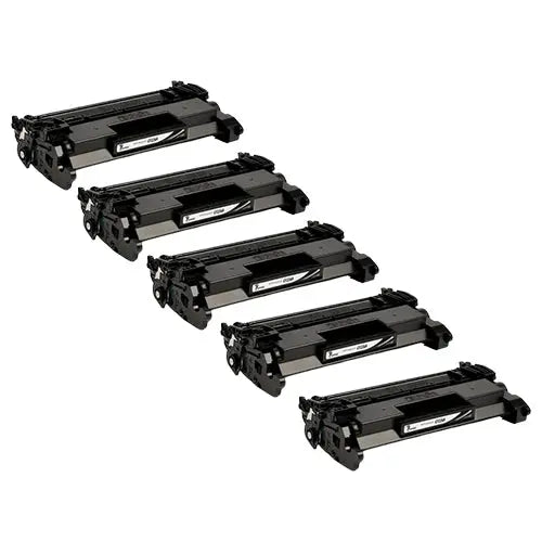 Compatible Premium 5 x 6A Toner Cartridge CF226A - for use in HP Printers Deals499