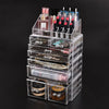 Cosmetic 8 Drawer Makeup Organizer Storage Jewellery Holder Box Acrylic Display Deals499